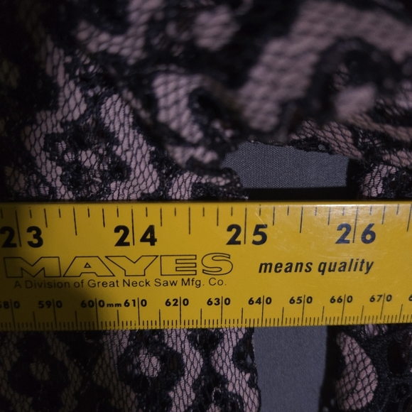 Lane Bryant Pink and Black Floral Tunic - Picture 8 of 9